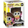 figurine funko! pop - minions ii - seventies bob - 9 cm - 901