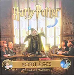 livre harry potter - sortilèges : le carnet magique