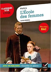 livre l'école des femmes: suivi du parcours « comédie et satire »