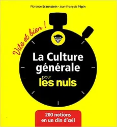 livre la culture générale pour les nuls vite et bien