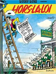 livre lucky luke tome 6 - hors - la - loi