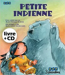 livre petite indienne - (1 cd audio)