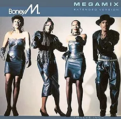 vinyle boney m. - megamix (extended version) (1988)