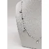 51ew0790cz collier argent étoiles ornées d'oxydes argent 925 millième (22 ct) 3,08g