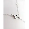 51ew0790cz collier argent étoiles ornées d'oxydes argent 925 millième (22 ct) 3,08g