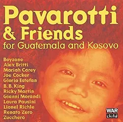 cd pavarotti & friends for guatemala and kosovo