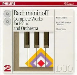 cd rachmaninov : concertos pour piano n° 1 à 4 - rhapsodie sur un thème de paganini