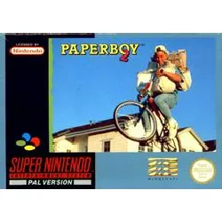 console nintendo paperboy 2 snes super nintendo