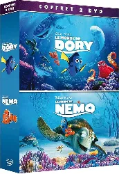 dvd le monde de nemo + le monde de dory