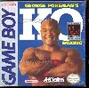 jeu gb george foremans ko boxing - game boy - pal