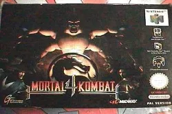 jeu n64 mortal kombat 4 nintendo 64