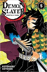 livre demon slayer, tome 5