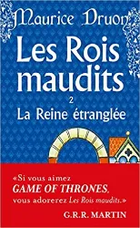 livre les rois maudits, tome 2 : la reine étranglée