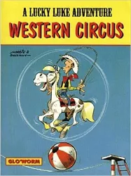 livre lucky luke tome 5 - western circus