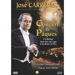 dvd josé carreras - concert de pâques