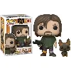 figurine funko! pop - the walking dead - daryl dixon avec chien (57638) - 1182