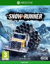 jeu xbox one snowrunner : edition standard one