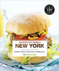 livre 200 recettes comme à new york