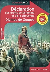 livre déclaration des droits de la femme et de la citoyenne