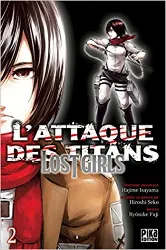 livre l'attaque des titans - lost girls - tome 2