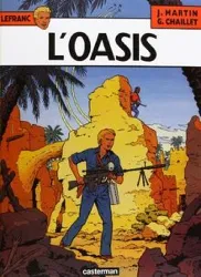 livre lefranc tome 7 - l'oasis