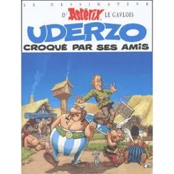 livre uderzo croqué par ses amis