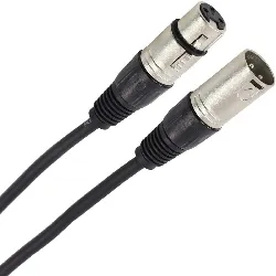plugger câble xlr femelle 3b - xlr mâle 3b 3m easy