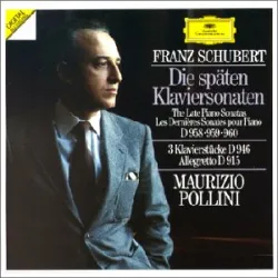 cd schubert : les dernières sonates pour piano / maurizio pollini