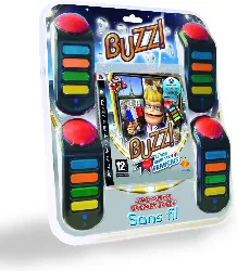 jeu ps3 buzz ! le plus malin des français + buzzers