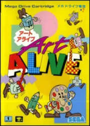 jeu sega mgd art alive