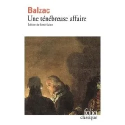 livre une ténébreuse affaire