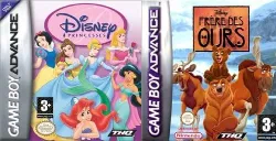 jeu gba disney 2 en 1 : princesses + frère des ours