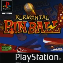 jeu ps1 elemental pinball ps1