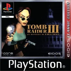 jeu ps1 tomb raider iii - eidos classic edition