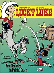 livre lucky luke, bd.26, familienkrieg in painful gulch: bd 26 (livre en allemand)