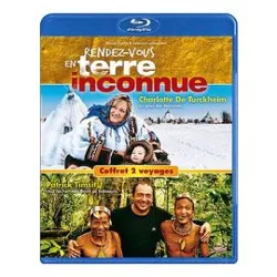 blu-ray rendez - vous en terre inconnue - charlotte de turckheim au pays des nénètses / patrick timsit chez les hommes - fleurs en