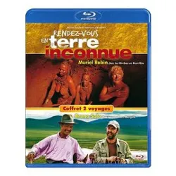 blu-ray rendez - vous en terre inconnue - muriel robin chez les himbas en namibie + bruno solo chez les cavaliers mongols - blu - 