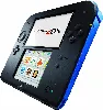 console nintendo 2ds - noire & bleue