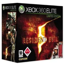 console sony xbox 360 elite (120 go) limited edition resident evil 5