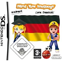 jeu ds mind your language : lern deutsch !