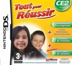 jeu ds tout pour réussir - ce2 (8 - 9 ans) nintendo ds