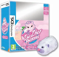 jeu ds zhu zhu princess + figurine nintendo ds