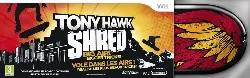 jeu wii tony hawk shred bundle (jeu + planche de skate)