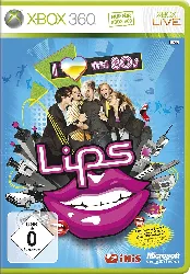 jeu xbox 360 lips : i love the 80s