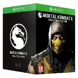 jeu xbox one mortal kombat x edition collector