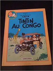 livre tintin au congo suivi de tintin en amérique (les aventures de tintin)