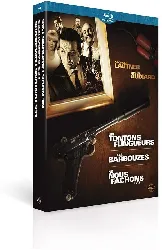 blu-ray georges lautner / michel audiard : les tontons flingueurs + les barbouzes + ne nous fâchons pas - pack - blu - ray