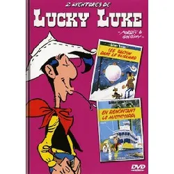 dvd lucky luke - les dalton dans le blizzard + en remontant le mississippi