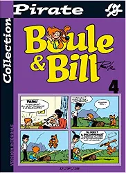 livre bd pirate : boule et bill, tome 4