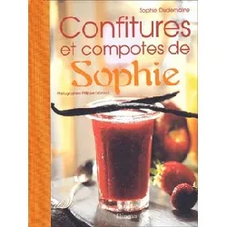 livre confitures et compotes de sophie